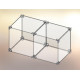 Cubo espositore in Plexiglas® 2x1