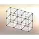 Cubo espositore in Plexiglas® 3x2