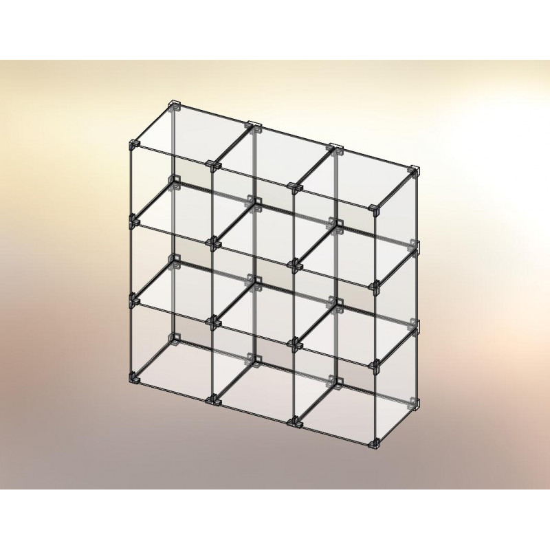 Cubo in Plexiglas® 3x3