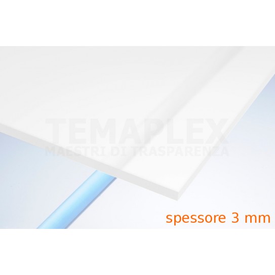 Plexiglas® satinato incolore 3 mm
