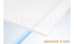 Plexiglas® satinato incolore 5 mm