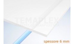 Plexiglas® satinato incolore 6 mm
