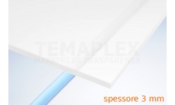 Plexiglas® satinato incolore 3 mm